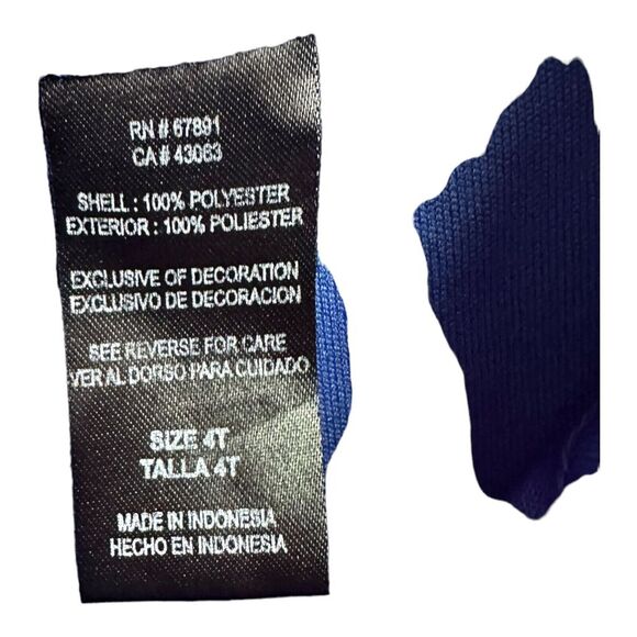 Toddler Girls 4T New York Giants Cheerleader Cheer Outfit Dress NFL Team - Picture 5 of 5